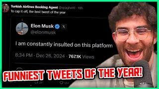 The Best Tweets of 2024 | Hasanabi Reacts