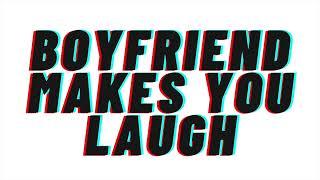 AUDIO: Loving Boyfriend Makes You Laugh. Then makes out with you :AUDIO ROLE PLAY