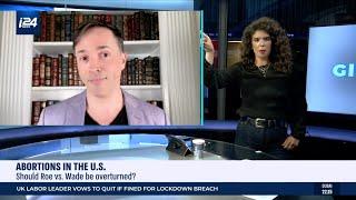 US Abortion Rights, Reversal of Roe v. Wade, discussed on i24 News with Yuval David and panelists