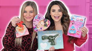 Trying Fun VALENTINES Candy! Part 2 w/ iJustine