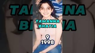 TAMANNA BHATIA Age Transformation (1989-2025) | Tamannah life journey evolution #tamannaah #south