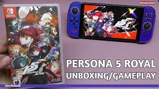 Persona 5 Royal Unboxing / Gameplay