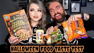 Halloween Food Taste Test with my Fiance: UK & USA Snacks! - Lunalily 2024