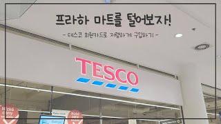 체코 프라하 마트 털기/TESCO 저렴하게 구입하는 꿀팁