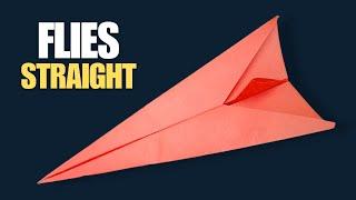 How to Fold a Paper Airplane That Flies Far - PAPER PLANE THAT FLIES FAR AND STRAIGHT