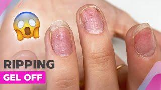 Preventing Nail Damage from Gel Polish Removal | Beach Nail Art Idea