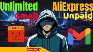 Make unlimited Gmail | AliExpress updated unpaid trick | AliExpress new user method #aliexpress