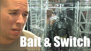 Hot Toys Batman Armory VS Bat Suit Case bait & switch look