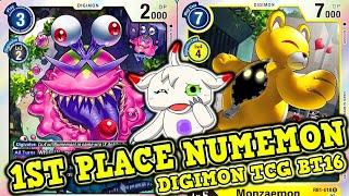 1st Place Locals Numemon Deck! Digimon TCG BT16 Format