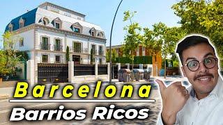 ¡Asi son los BARRIOS mas CAROS de BARCELONA!  | Casas y Pisos en BARCELONA, ESPAÑA