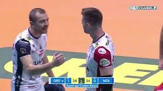 12a Giornata: Mint Vero Volley Monza - Yuasa Battery Grottazzolina 0-3. Highlights