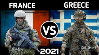 France Vs Greece Military Power Comparison 2021