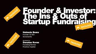 Founder & Investor: The Ins & Outs of Startup Fundraising. Fireside with Helmuts Bems / Sonarworks