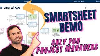 Smartsheet DEMO For Project Managers | Sheets | Reports | Dashboards