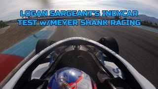 Logan Sargeant Thermal IndyCar In-Car Run