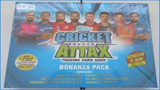 HUGE BONANZA PACK UNBOXING incl. AUCTION STARS | Topps CRICKET ATTAX IPL 2017-18 Trading Cards