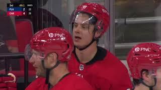 End Game Scrum between Florida Panthers & Carolina Hurricanes