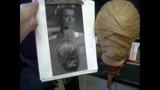 Chignon for your wedding up-do.