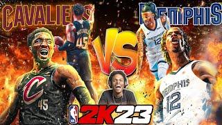 NBA 2K23 THE CRAZIEST ALLEY OOP I'VE EVER SEEN!! JA MORANT VS DONOVAN MITCHELL!!