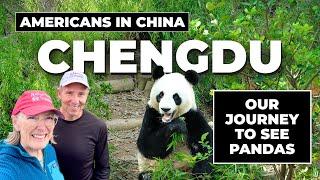 Chengdu China Travel Guide and Travel Vlog | Americans Visit the Pandas by Train