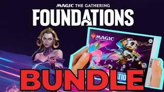 Foundations x Magic The Gathering Release Bundle Unboxing - NEW SET 2024