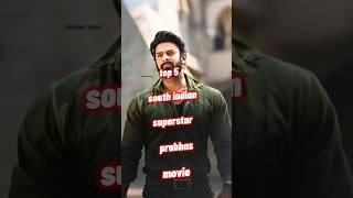 Top 5 South Indian Superstar Prabhas Movies! | Must-Watch Blockbusters  #Prabhas