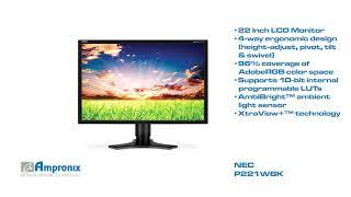 NEC P221W BK Monitor Screen Sales | Service | Repair | Exchange | Replacement