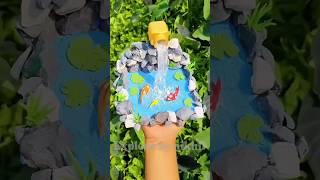NO WATER?!  DIY Fish Tank Magic!