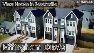 Charlotte, NC | Effingham Duets by Vista Homes | 8 New Duets in Enderly Park | $537,000 | 3 Bedroom