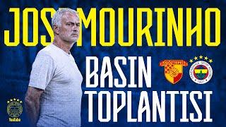 Teknik Direktörümüz Jose Mourinho'nun Maç Sonu Basın Toplantısı | Göztepe 2-2 Fenerbahçe