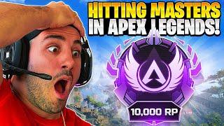 NICKMERCS HITS APEX MASTER! Full Reaction + Gameplay!