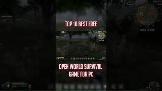 Top 10 Free Open World Survival Games for PC #gaming #openworldsurvival #openworldgames