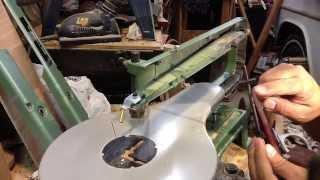 Central machinery scroll saw repair 1