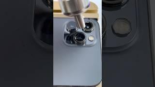 IPHONE 12 PRO MAX Cracked Lens Camera Fix #12promax #apple #jaiphone #smartphone