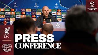 UEFA Champions League Press Conference | Liverpool vs Bayer Leverkusen