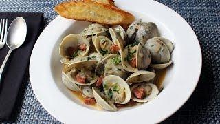 Chorizo Steamed Clams Recipe - How to Make Spanish-Style Clams with Chorizo Sauasge