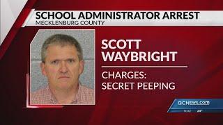 Ex-private school admin charged with peeping