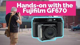 Hands on with the Fujifilm GF670