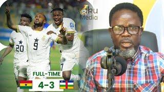 Dan K Yeboah analysis post match: Black Stars survive C.A.R scare to win 4-3