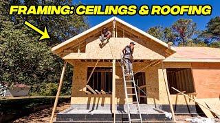 Framing Ceilings and Roof  - Start To Finish