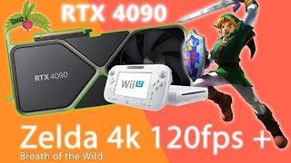 Zelda Breath of the Wild BOTW CEMU 4K 120fps RTX 4090 Emulation