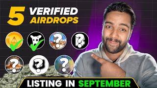 BEST 5 FREE Airdrops | Bigger than Hamster Kombat - Mining Bots Listing in September