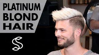 Aaron Ramsey hair - Platinum Blond Style - Men's Hairstyle Inspiration