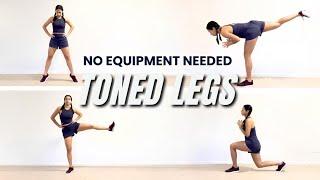 No-Equipment Leg Workout for Strength & Toning #legday #bodyweightworkout #exerciseathome