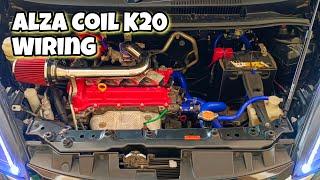 Alza Install Coil K20 & Wiring