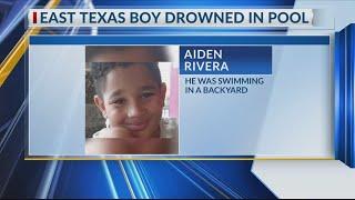 10-year-old East Texas boy who drowned in pool identified