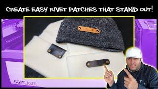 Add Simple Rivet Patches To Beanies Using No-Foam Flex™ Instead!