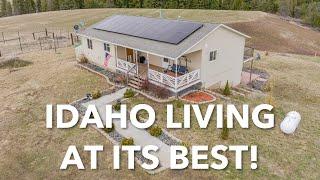 Idaho living at its best! 9+ ACRES OF FREEDOM near Troy ID | 1028 Granlund Road | Story Real Estate