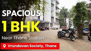 Spacious 1 BHK Flat For Sale In Vrundavan Society | Near Thane Station | Vastu compliant