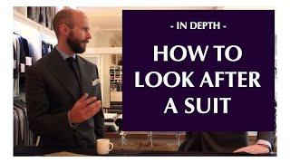 How to look after your suit, with Richard Anderson